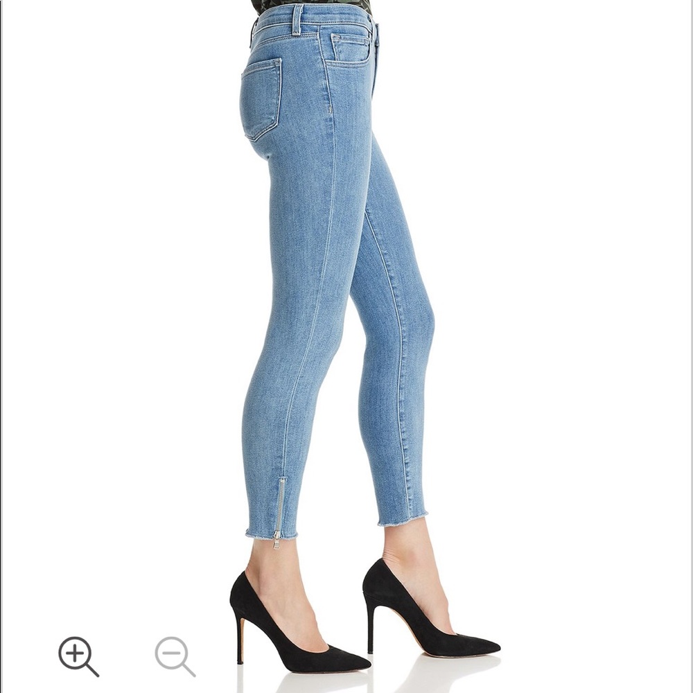 J brand cropped denim in lightyear